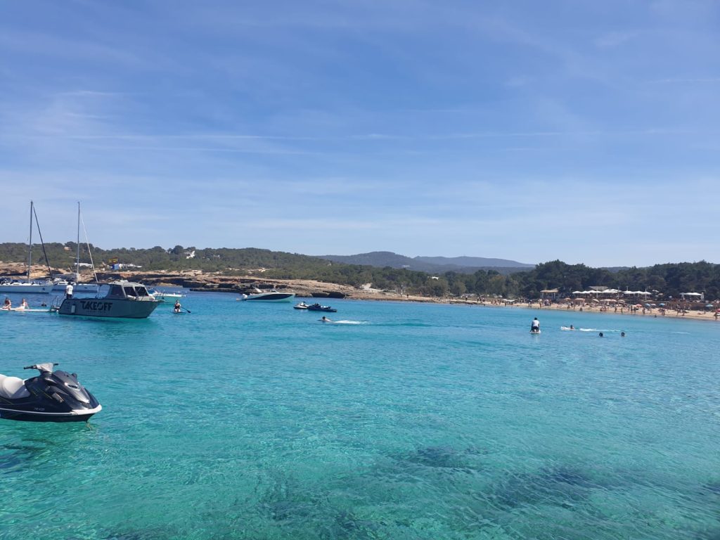 Ibiza coastline