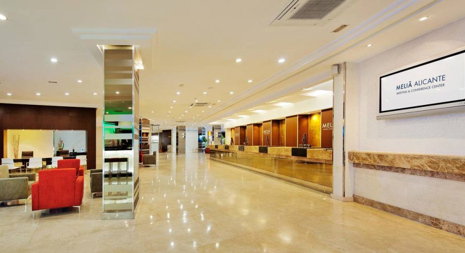 The Meliá Hotel Alicante Lobby