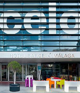 Barcelo Malaga Hotel Front