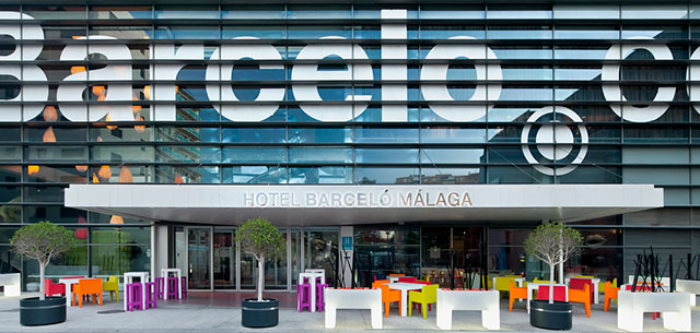 Barcelo Malaga Hotel Front