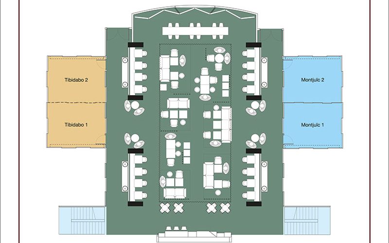 Mandarin Oriental Barcelona Layout