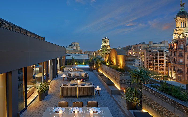 Mandarin Oriental Barcelona Terrace Meeting