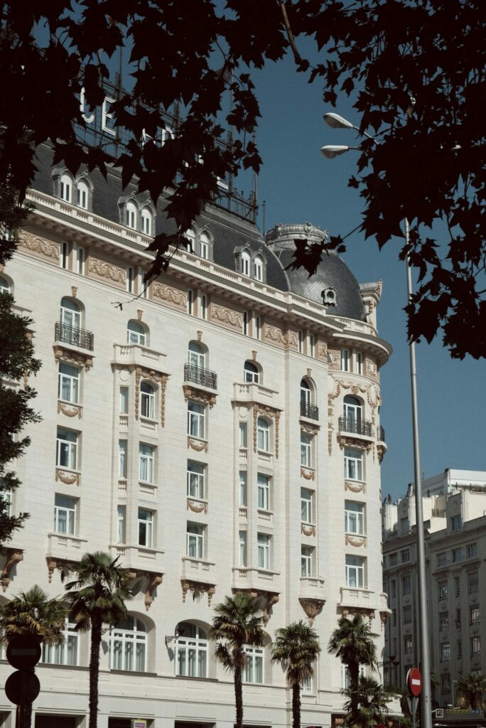Modern 4-star conference hotel in central Madrid used for corporate event