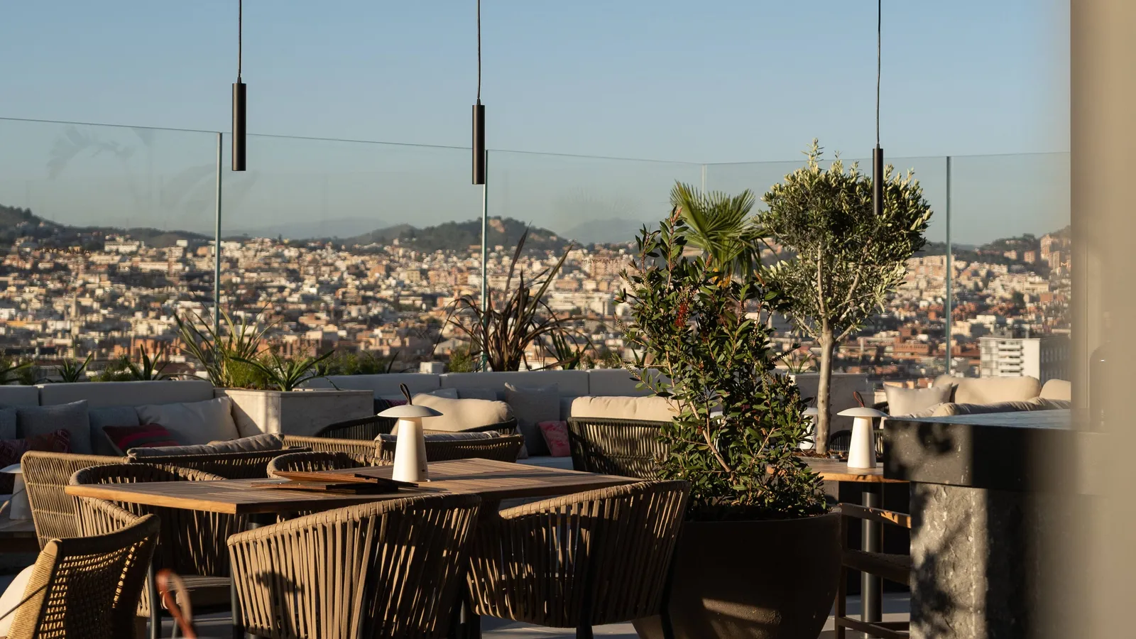 Maymanta rooftop terrace overlooking Barcelona